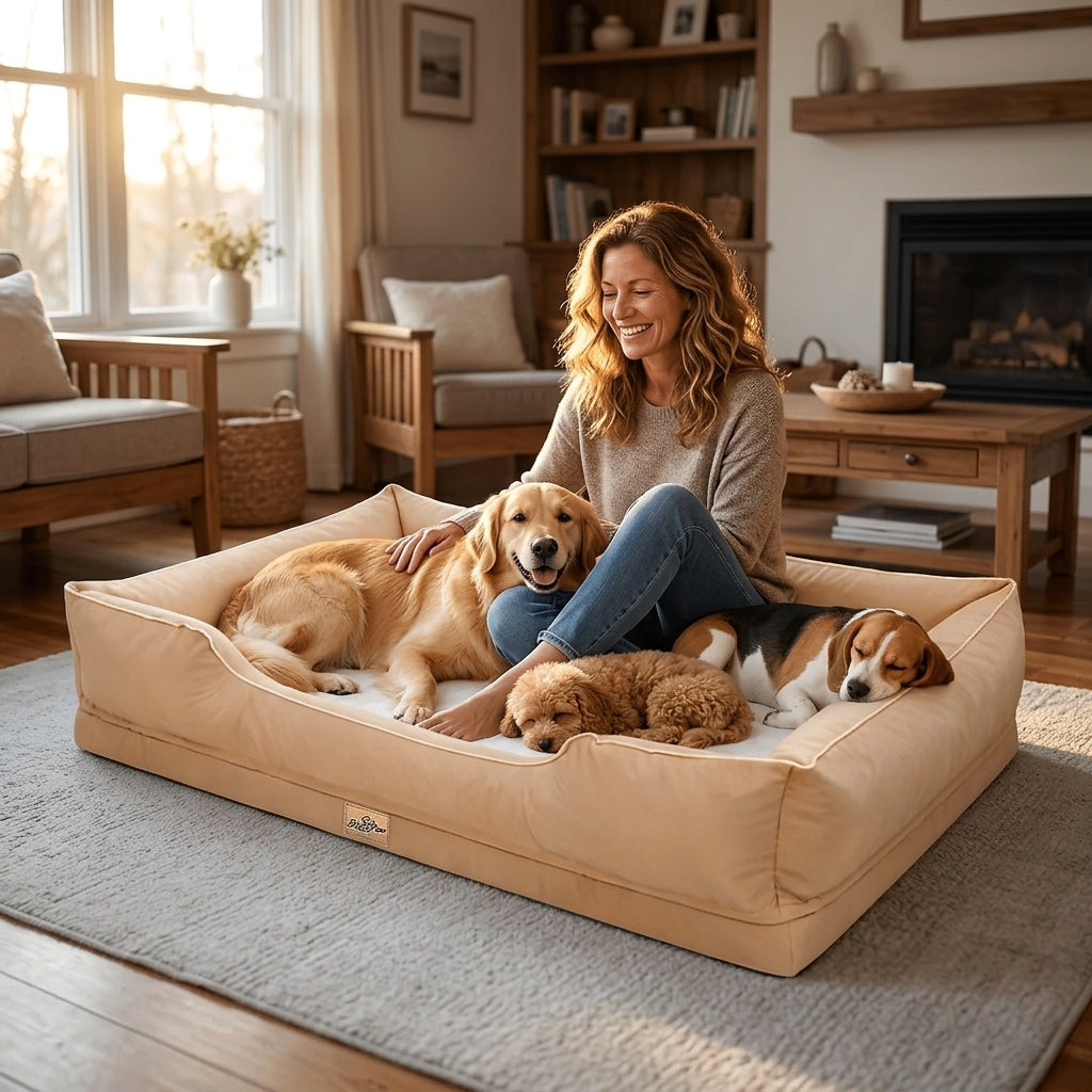 The Ribble Orthopaedic Waterproof Bolster Crate Bed
