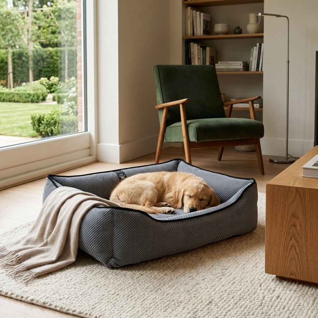 The Rydal | Textured Plush Dog Bed