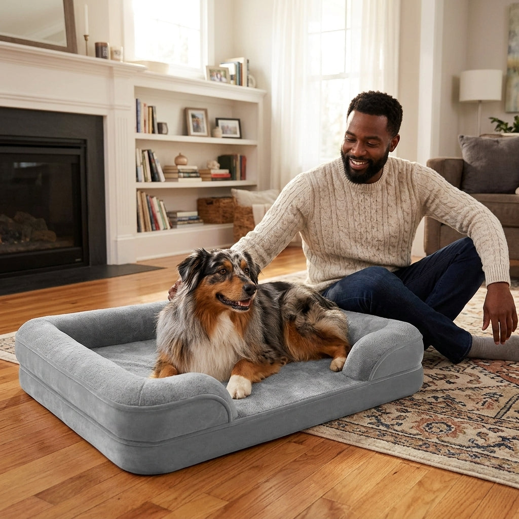 The Langdale Raised-Edge Orthopaedic Dog Bed