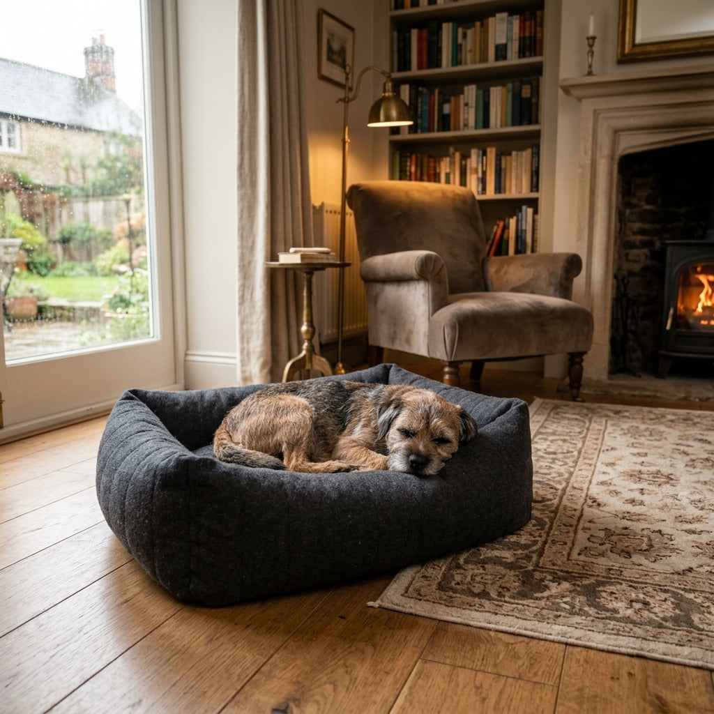 Thirlmere Felt Nest Bed | Calming High-Wall Den